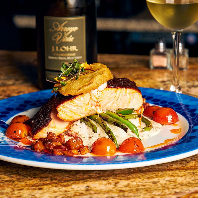 Blackened Salmon Tandoori photo