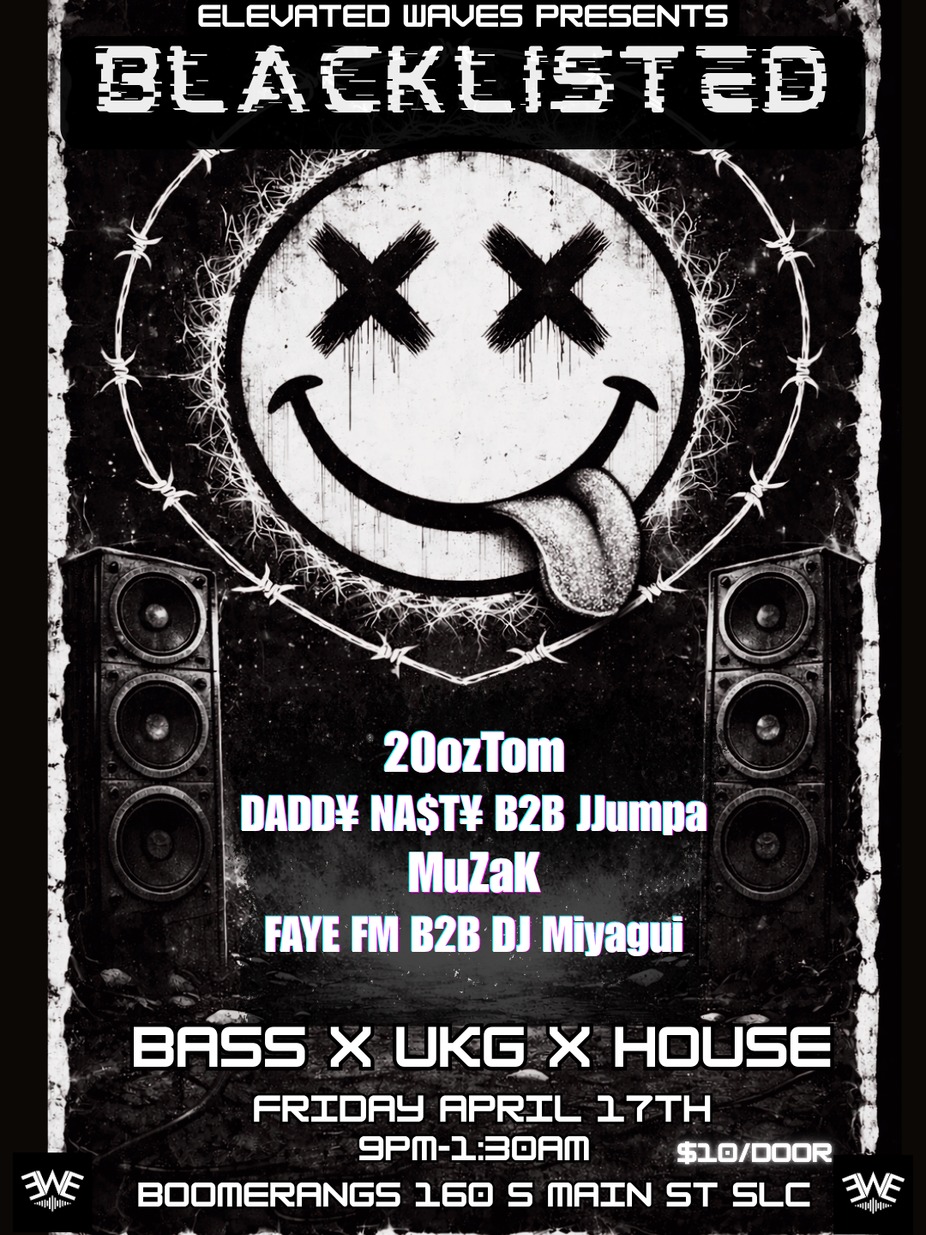 ⛓️ BLACKLISTED ⛓️ event photo