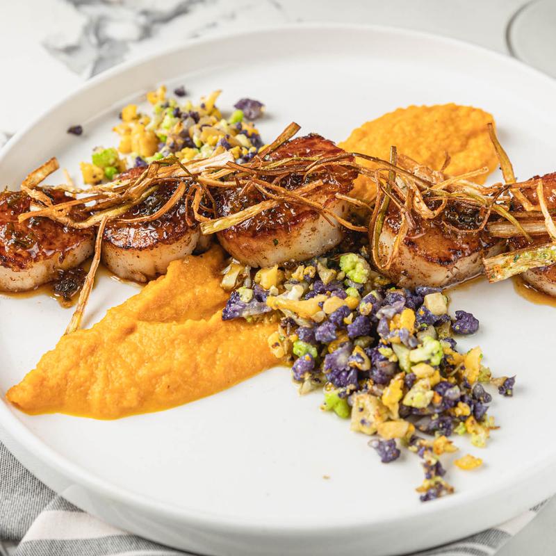 Pan Seared Scallops photo