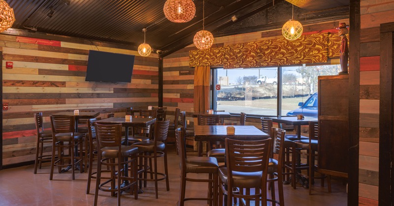 Interior, seating area