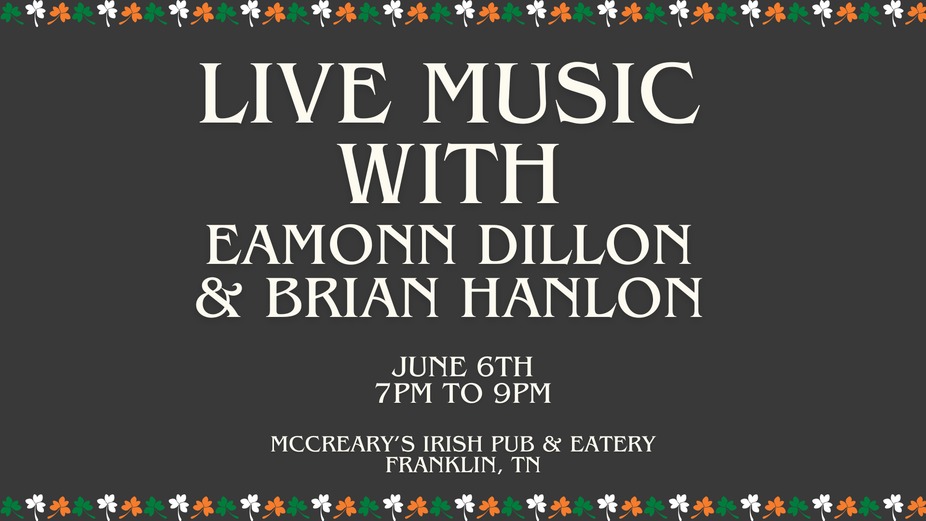 Live Music with Eamonn & Brian! event photo
