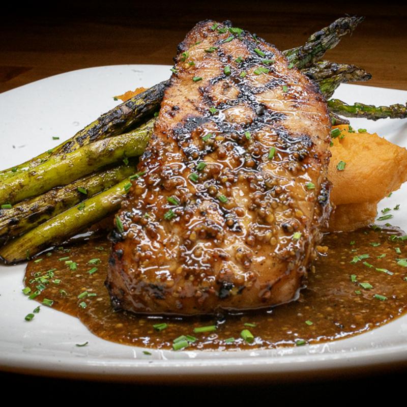 Maple Mustard Pork Chop.