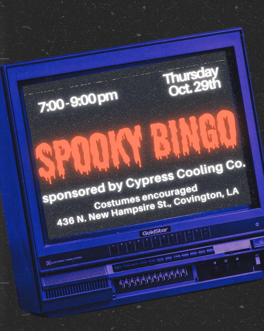 Spooky Bingo sponsored by Cypress Cooling Co. event photo
