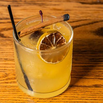 Smoky Passion cocktail.