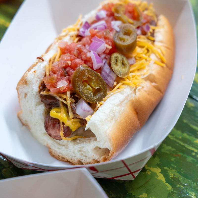 menu item 6 of 19, Flamin' Frank