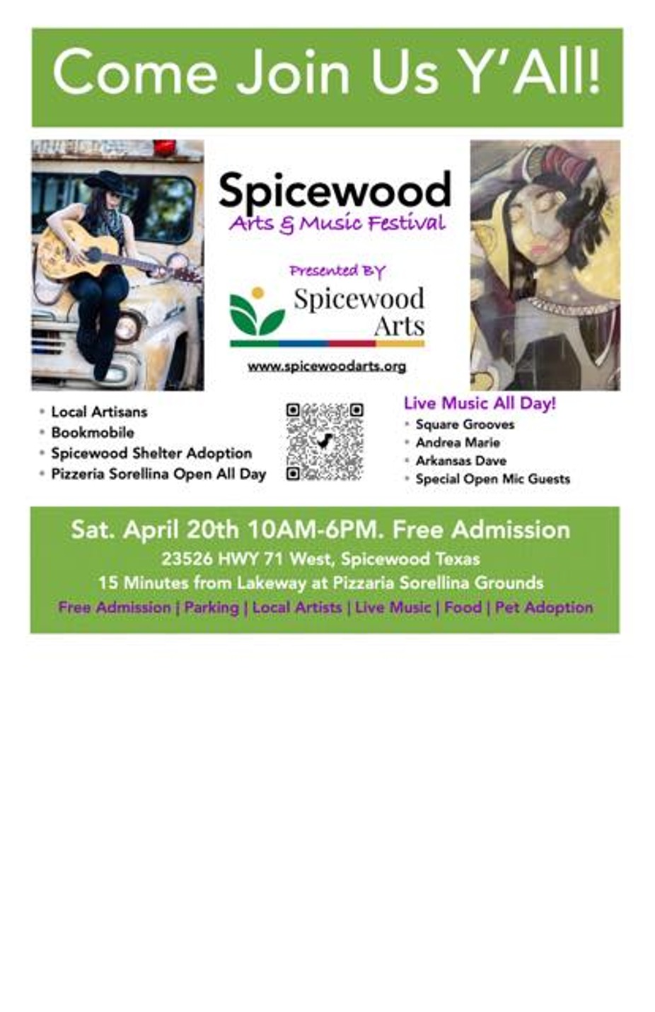 Spicewood Arts & Music Festival event photo