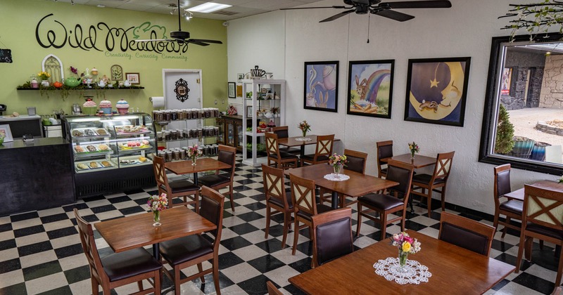 Interior seating space