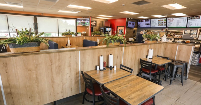 Interior dining area