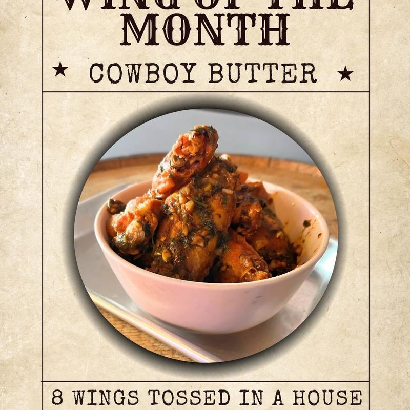 WING OF THE MONTH: Cowboy Butter photo