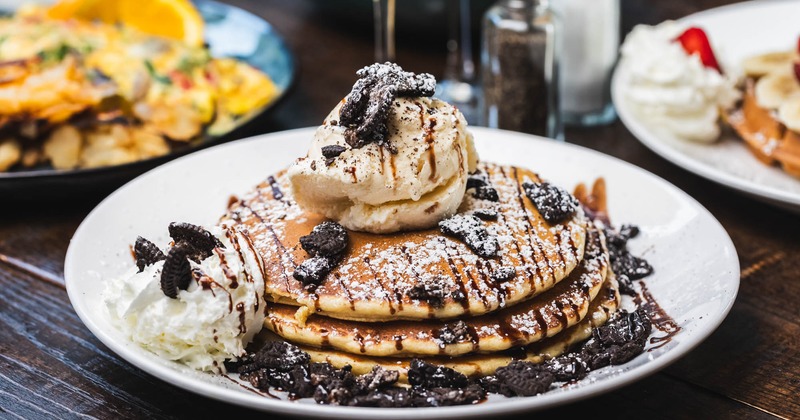 Oreo pancakes