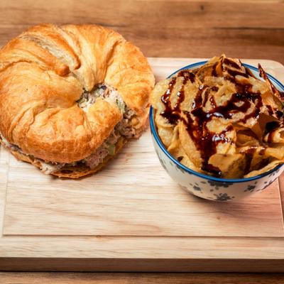 Chicken salad sandwich.