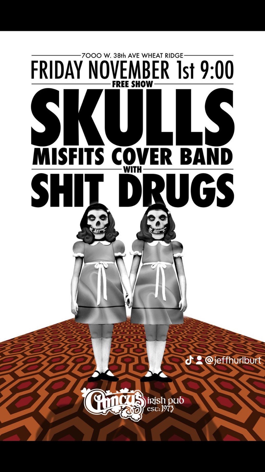 DAY OF THE DEAD CELEBRATION WITH MISFITS TRIBUTE BAND SKULLS! event photo