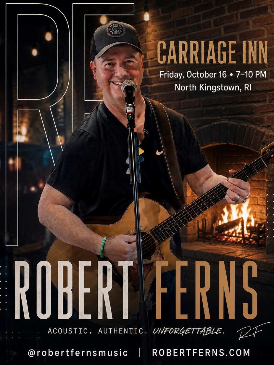 Authentic Live Music with Robert Ferns! event photo