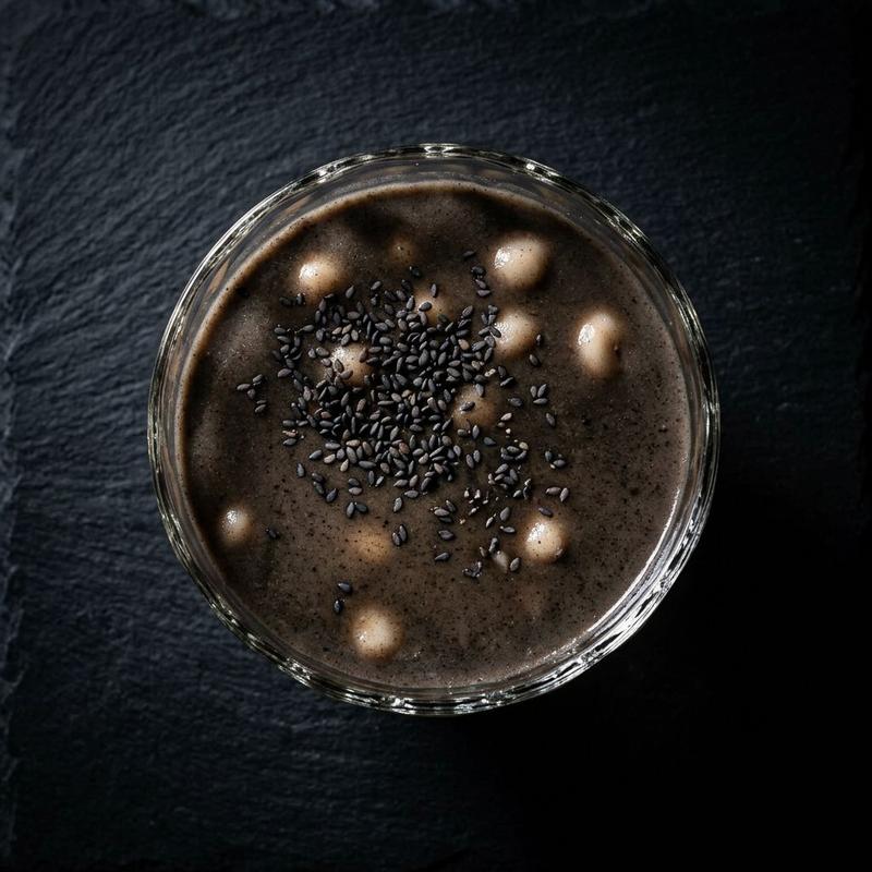 menu item 18 of 19, Black Sesame Soup