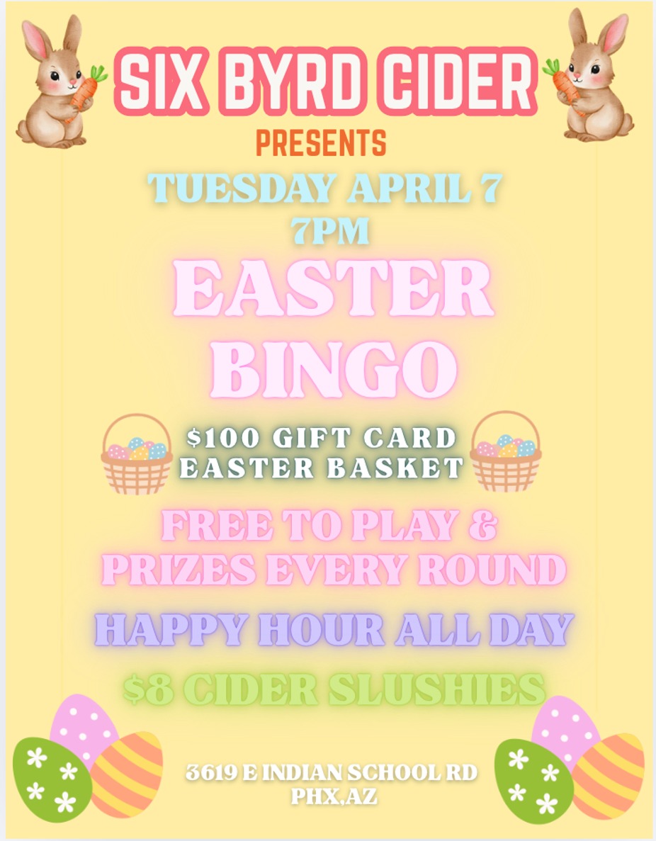 Easter Bingo Night! event photo 1