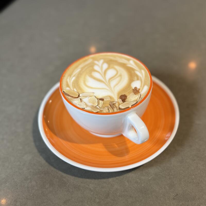 Almond Croissant Latte photo