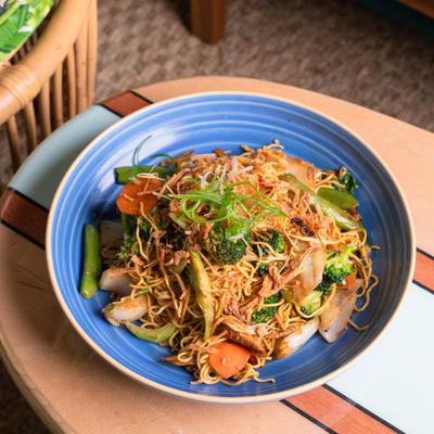 Vegetable Garlic Noodle.