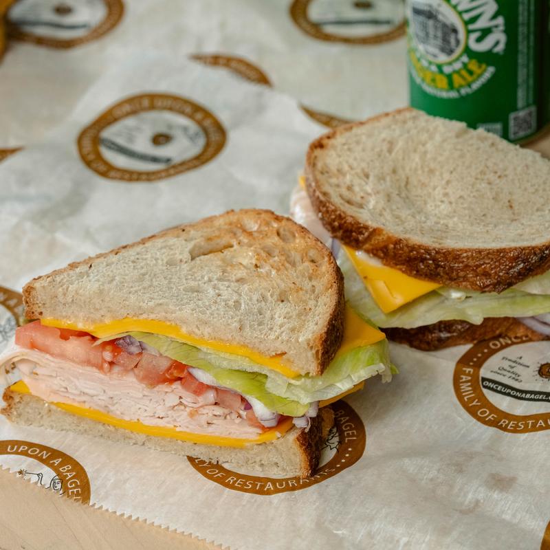 menu item 2 of 3, Turkey Club or BBQ Brisket