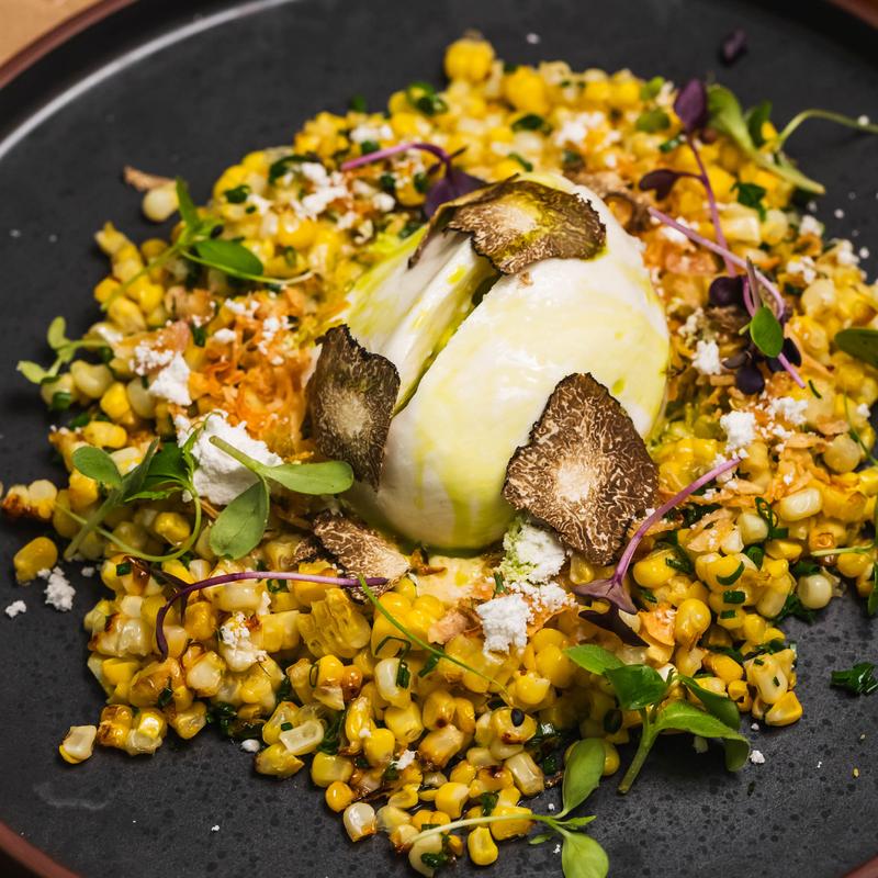 Corn burrata Salad photo