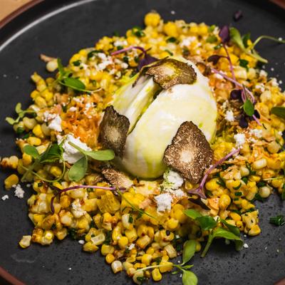 Corn burrata Salad photo