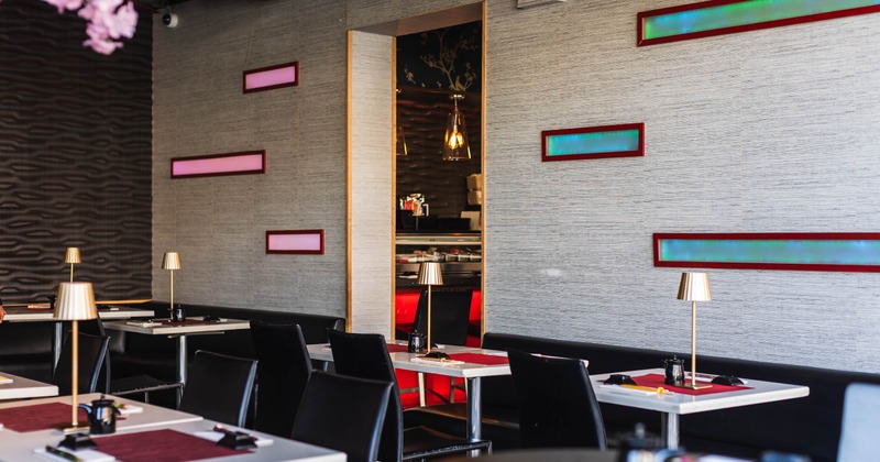 Interior seating area