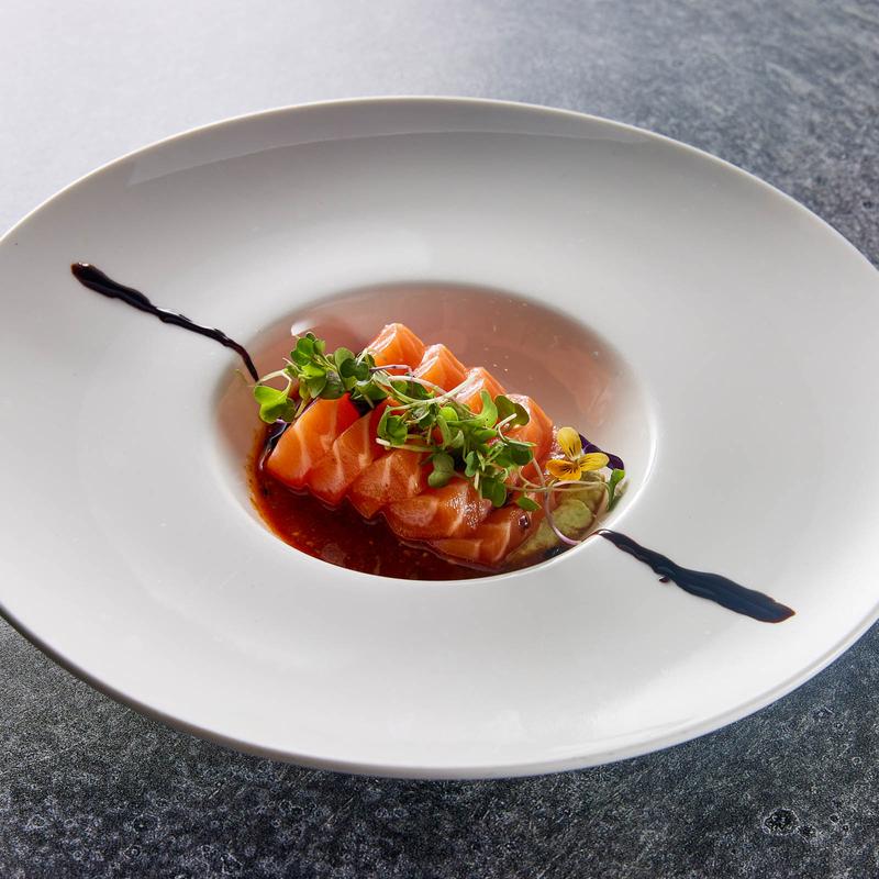 Salmon Usuzukuri photo