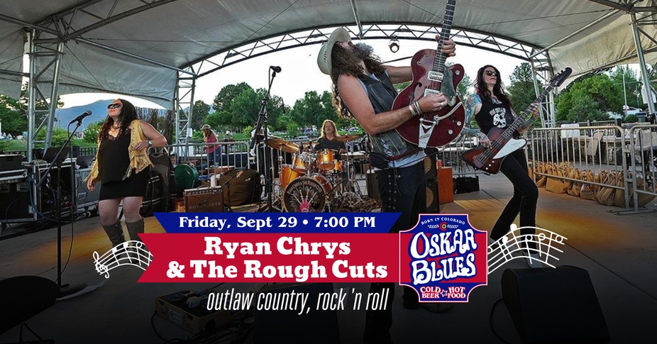 Ryan Chrys & The Roughcuts (Outlaw Country, Rock 'n Roll) Live at Oskar Blues Lyons event photo