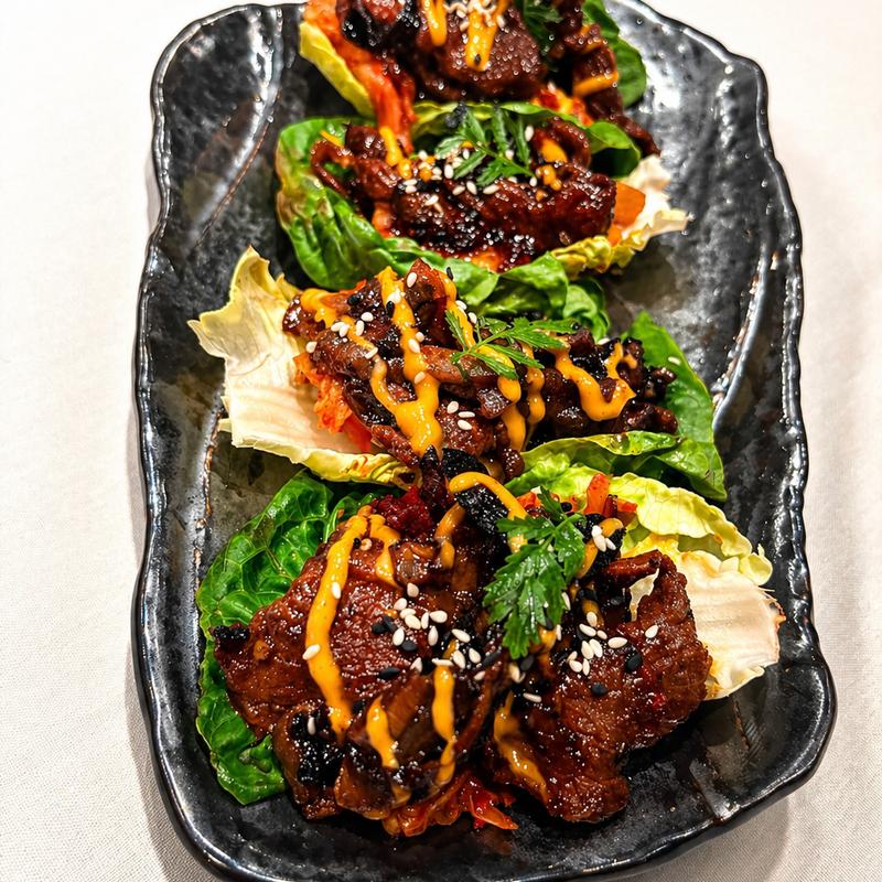 Bulgogi Lettuce Wraps photo