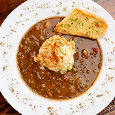 New Orleans Chicken and Sausage Gumbo.
