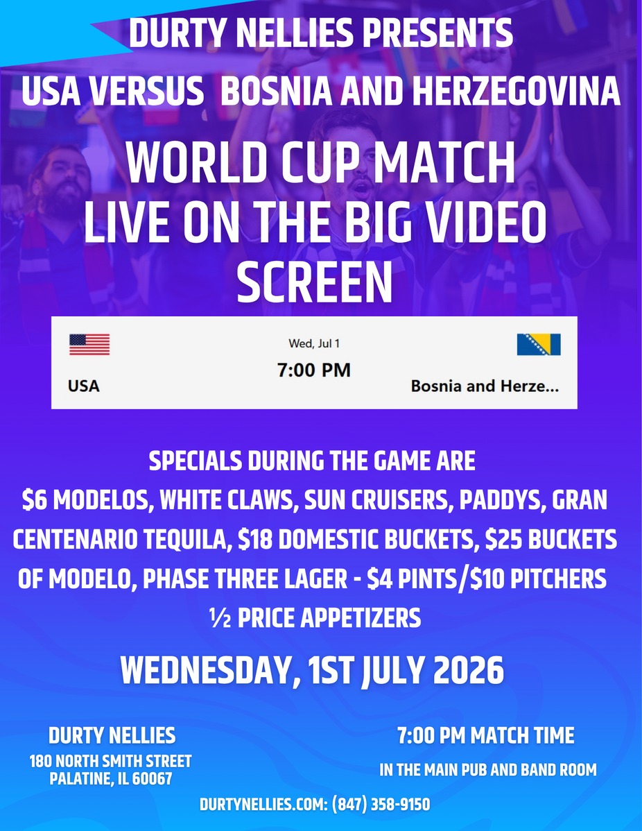 USA VERSUS BOSNIA AND HERZEGOVINA WORLD CUP MATCH LIVE ON THE BIG VIDEO SCREEN event photo