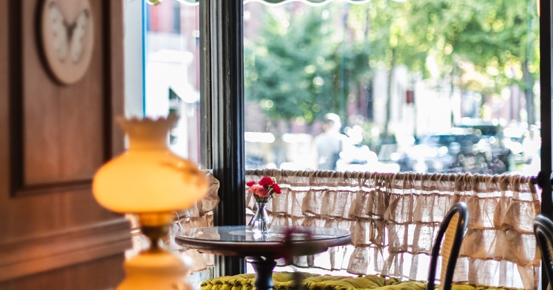 Interior, view of outside