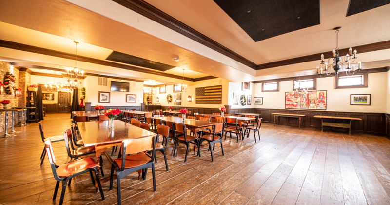 Interior, main dining area