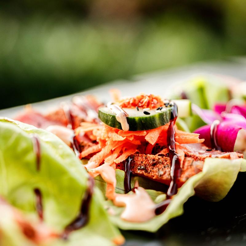 menu item 6 of 18, Tuna Lettuce Wraps