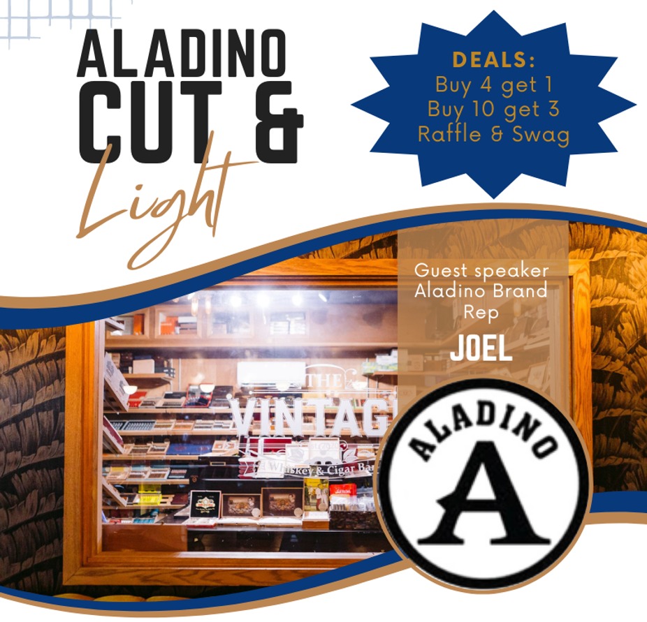Cut and light with aladino event photo