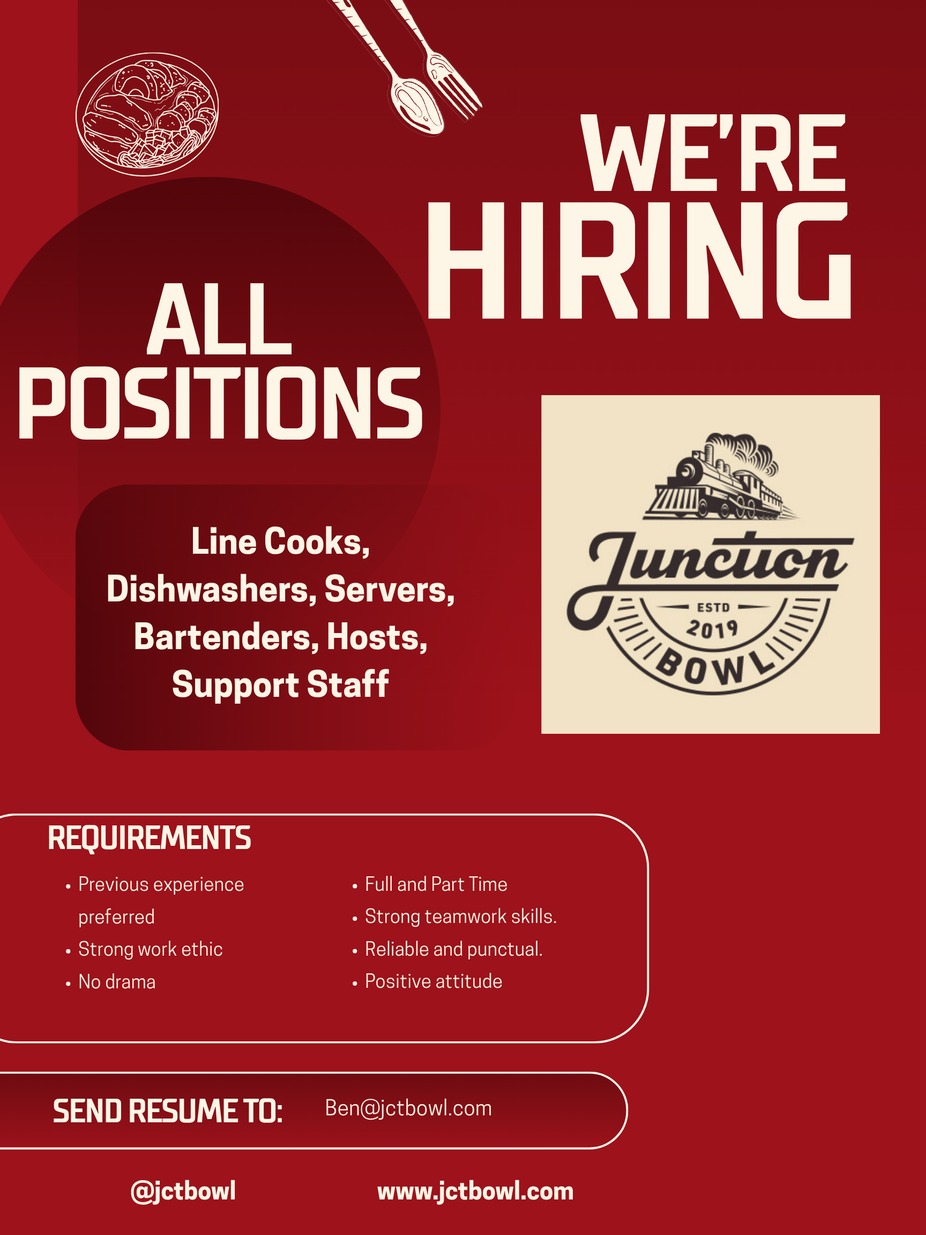NOW HIRING event photo