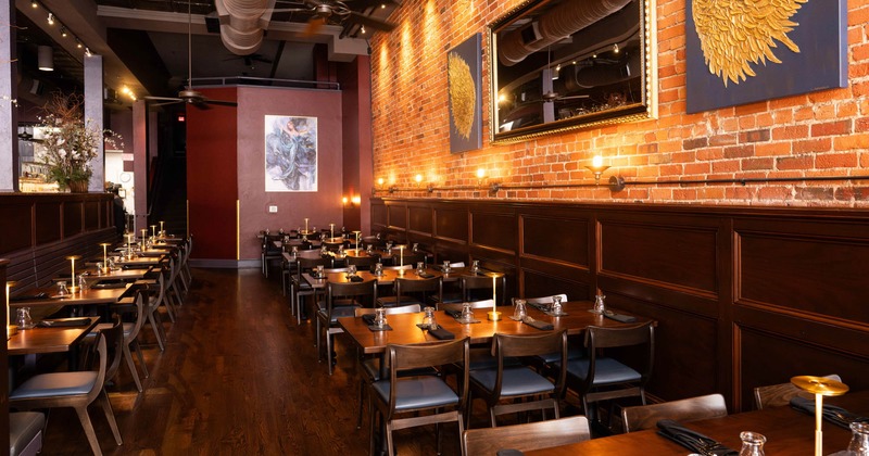 Interior seating area