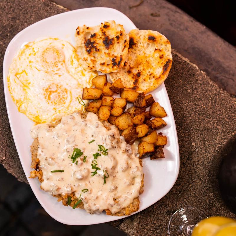 Country Fried Steak & Eggs photo