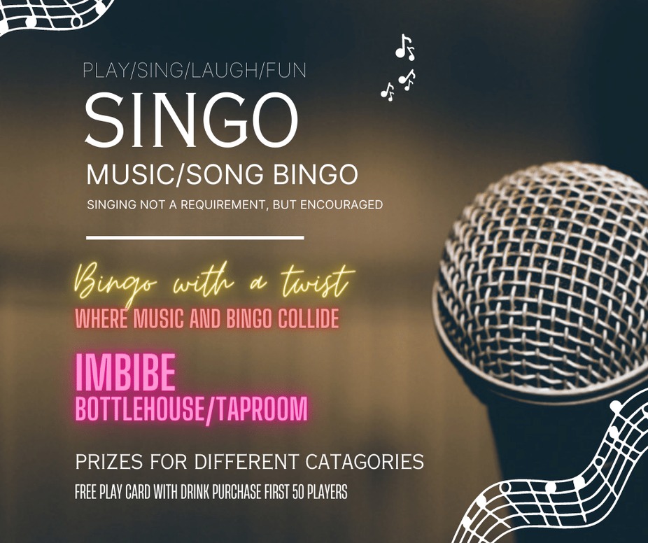 Singo - Music/Sing-along BINGO event photo
