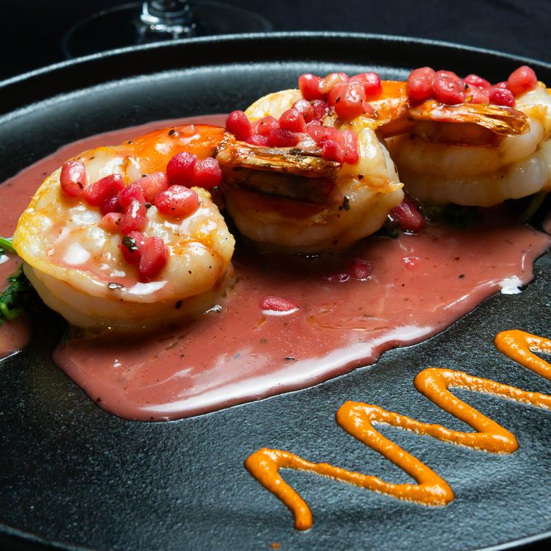 Gamberi con Melograno (GF) photo