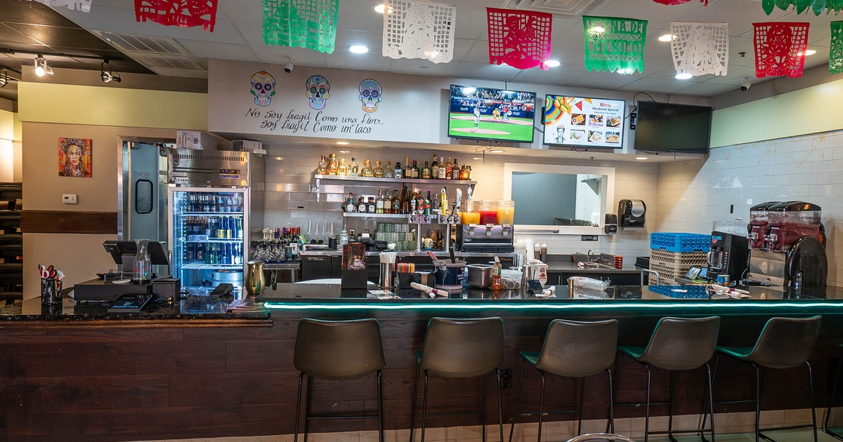 Interior, bar area