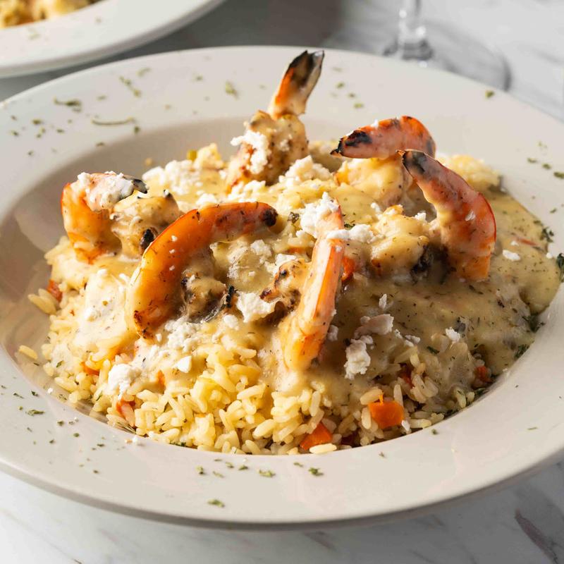 Shrimp and Feta Scampi photo