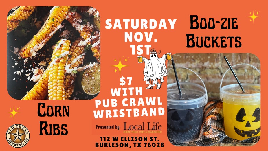 Old Town Burleson Halloween Pub Crawl event photo
