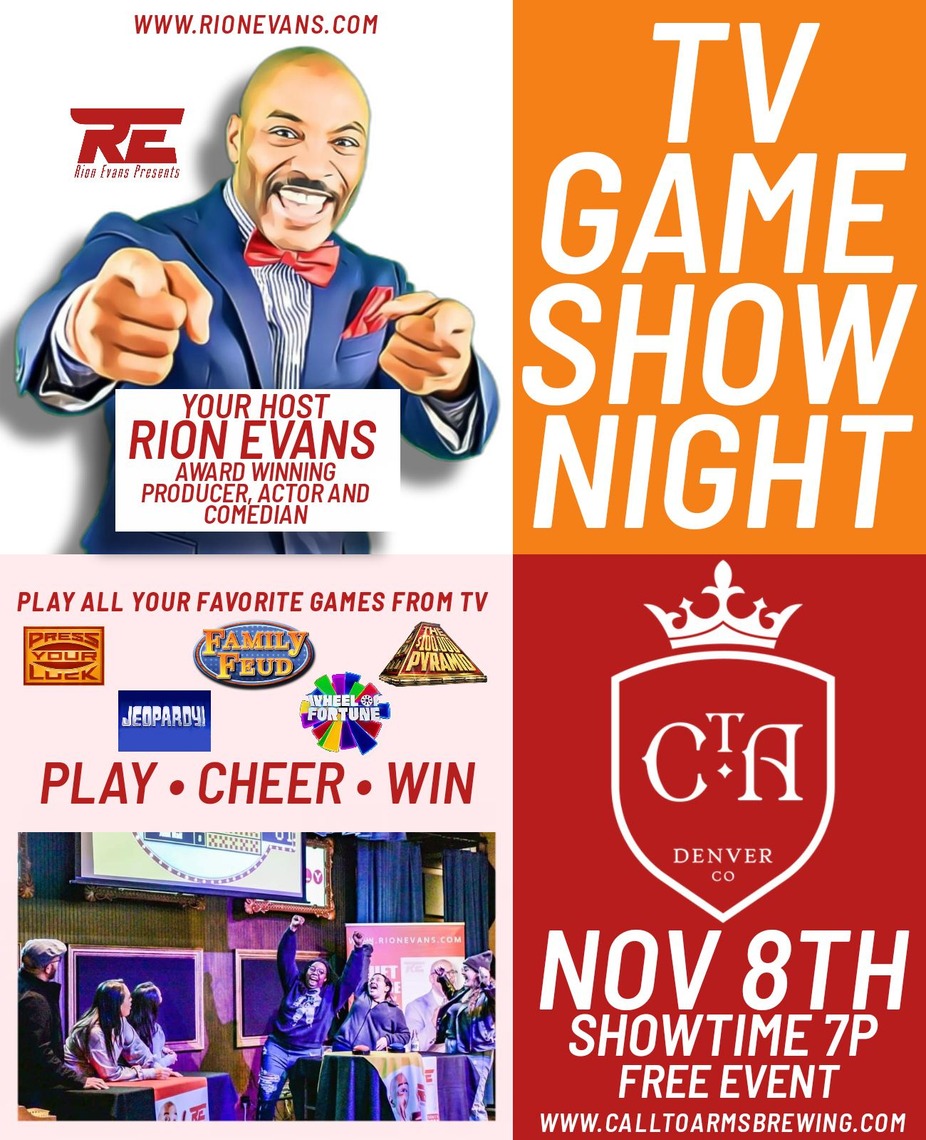 Live Game Show w/ Rion Evans event photo