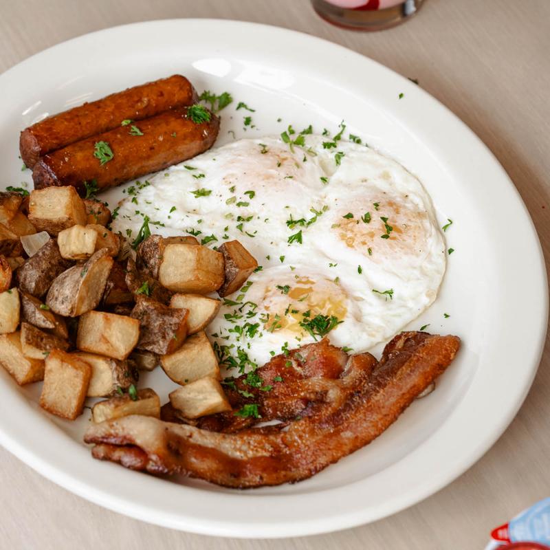 menu item 10 of 57, *Big Man’s Breakfast