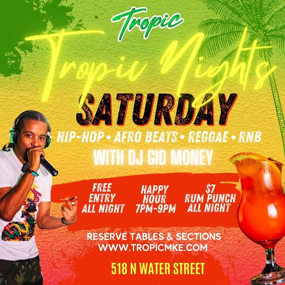 Tropic Nights - Saturdays event photo