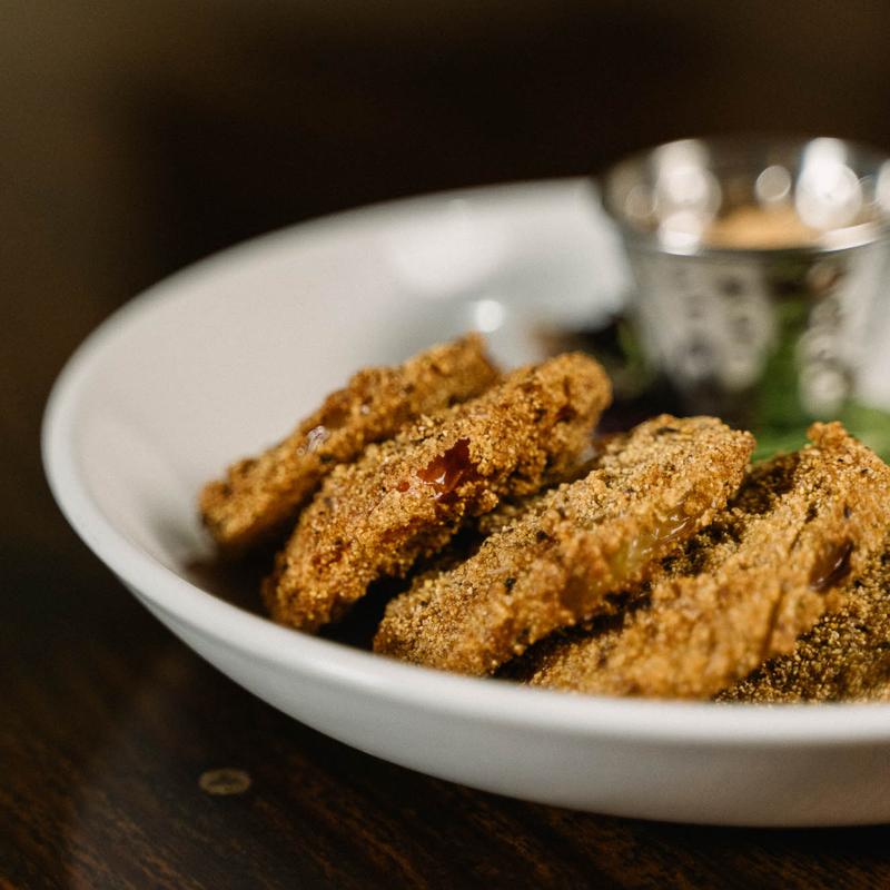 Fried Green Tomato Burger photo
