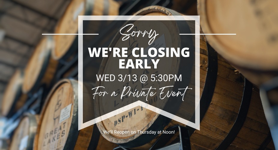 Great Lakes Distillery & Tasting Room Events