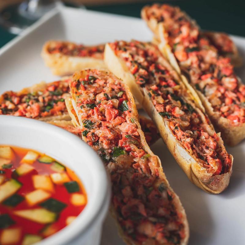 Tandoori Chicken Spring Roll photo