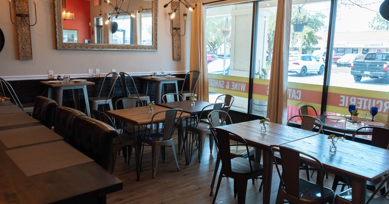 View of a dining area