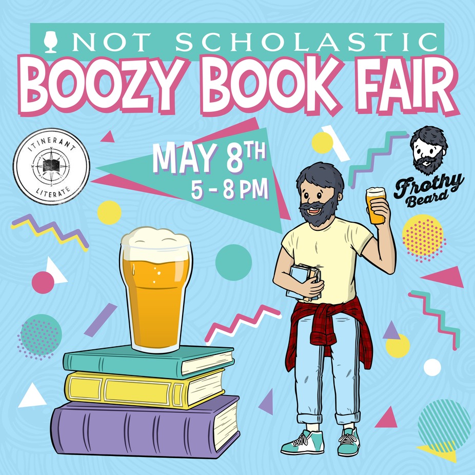Not Scholastic Boozy Book Fair event photo